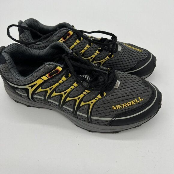 Merrell Other - Merrell Wild Dove Red Gray & Yellow Men’s Hiking Shoes size 7